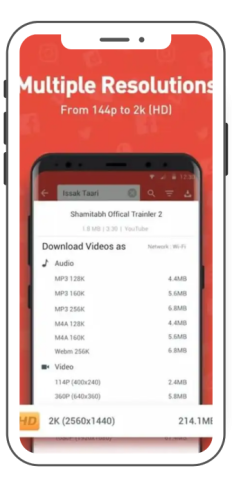 Download Videos in Multiple Resolutions